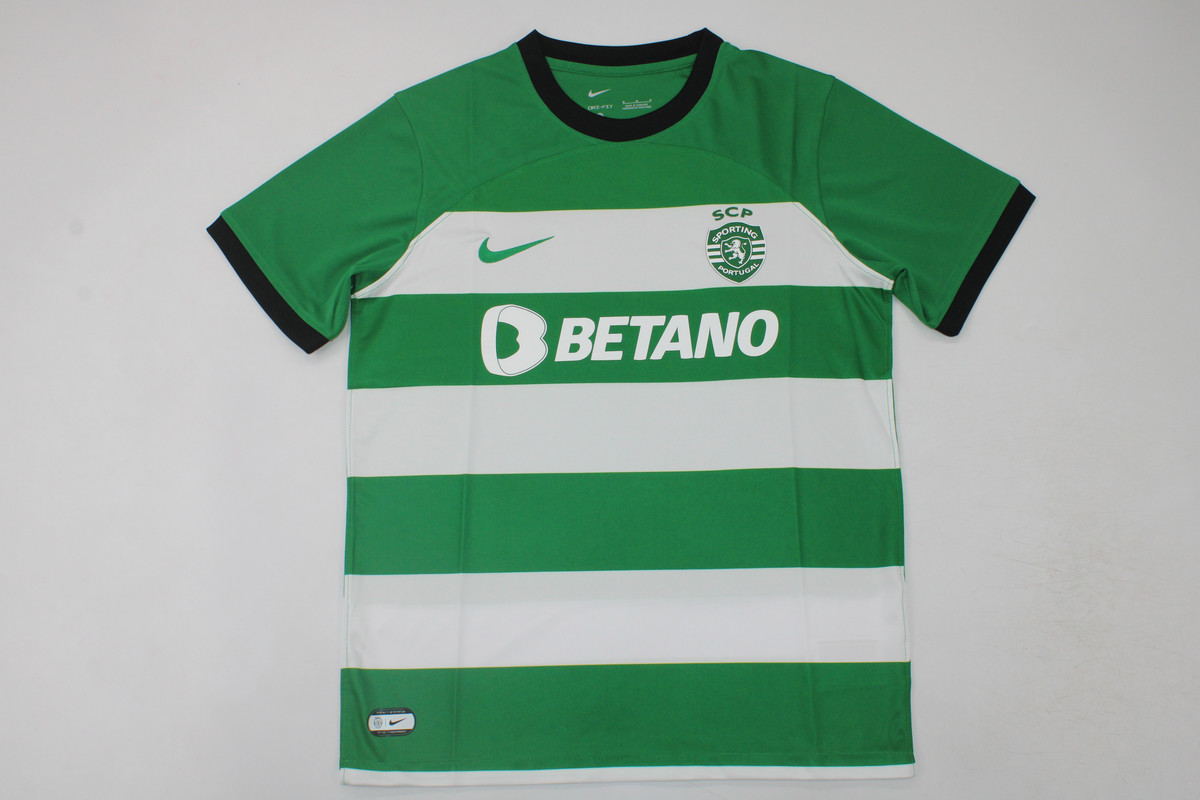 AAA Quality Sporting Lisbon 23/24 Home Soccer Jersey